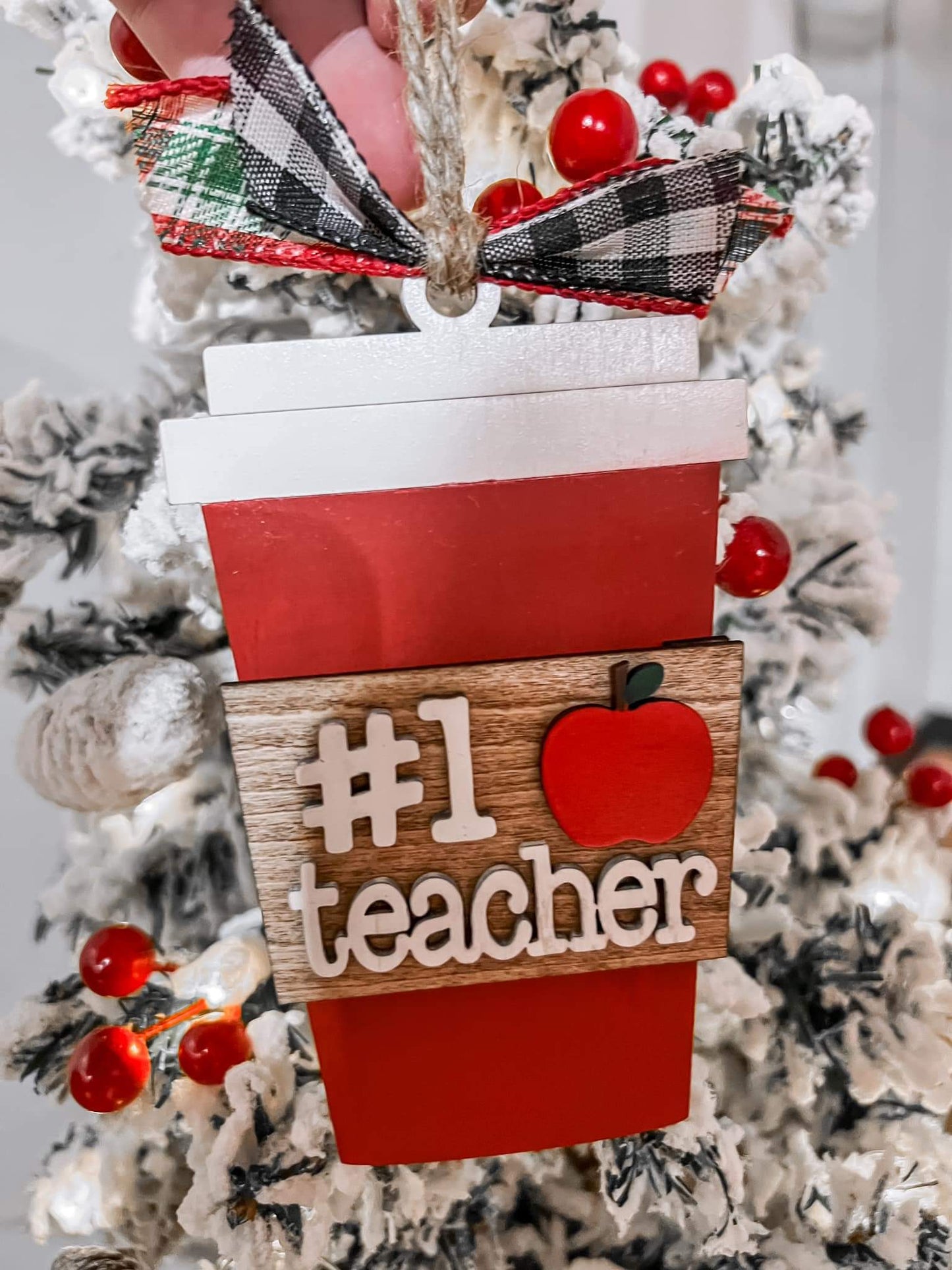 Teacher Gift Card Christmas Ornament