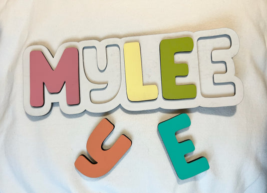 11" Personalized Name Puzzles