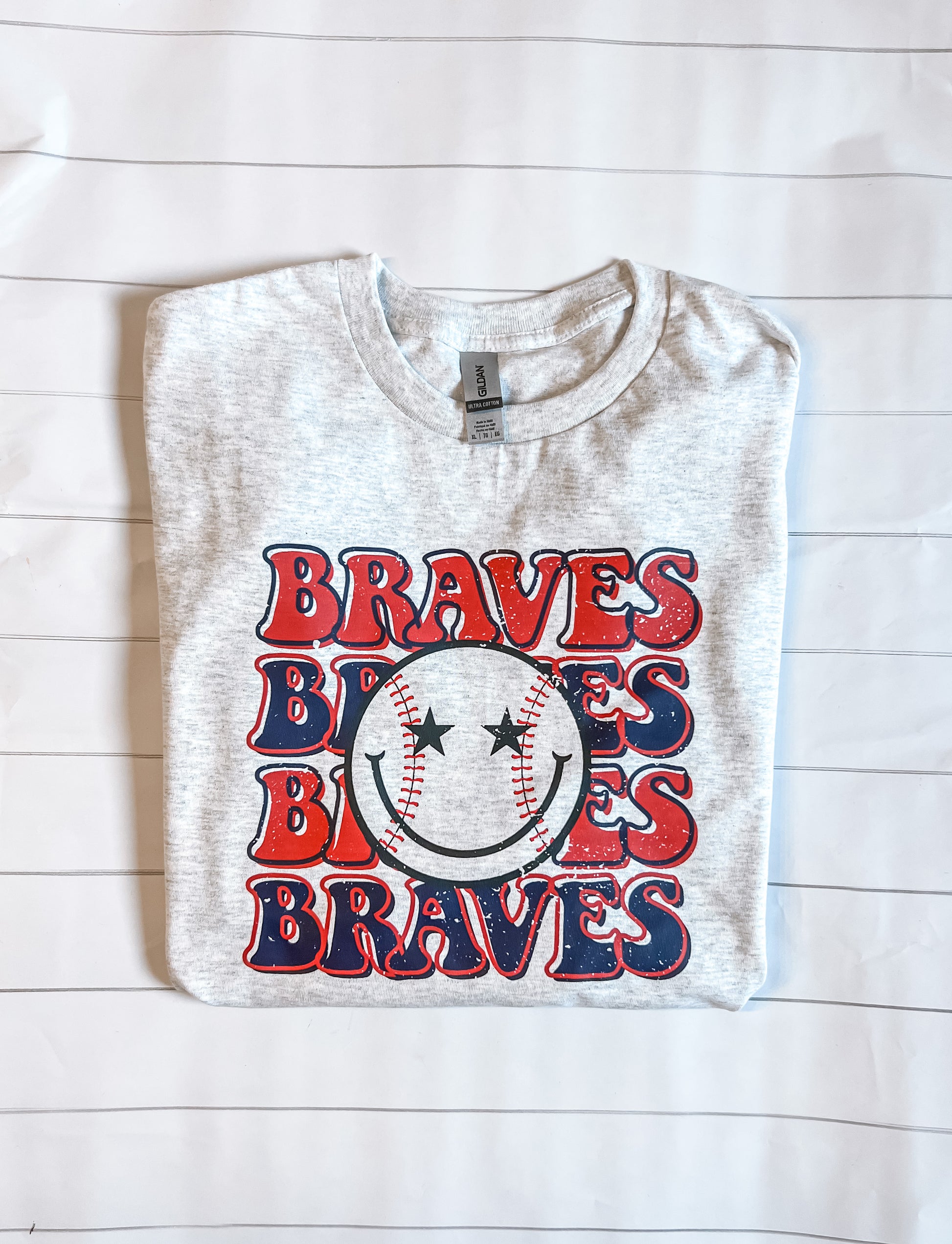 GW Designs Atlanta Braves State Tee 3XL Short Sleeve